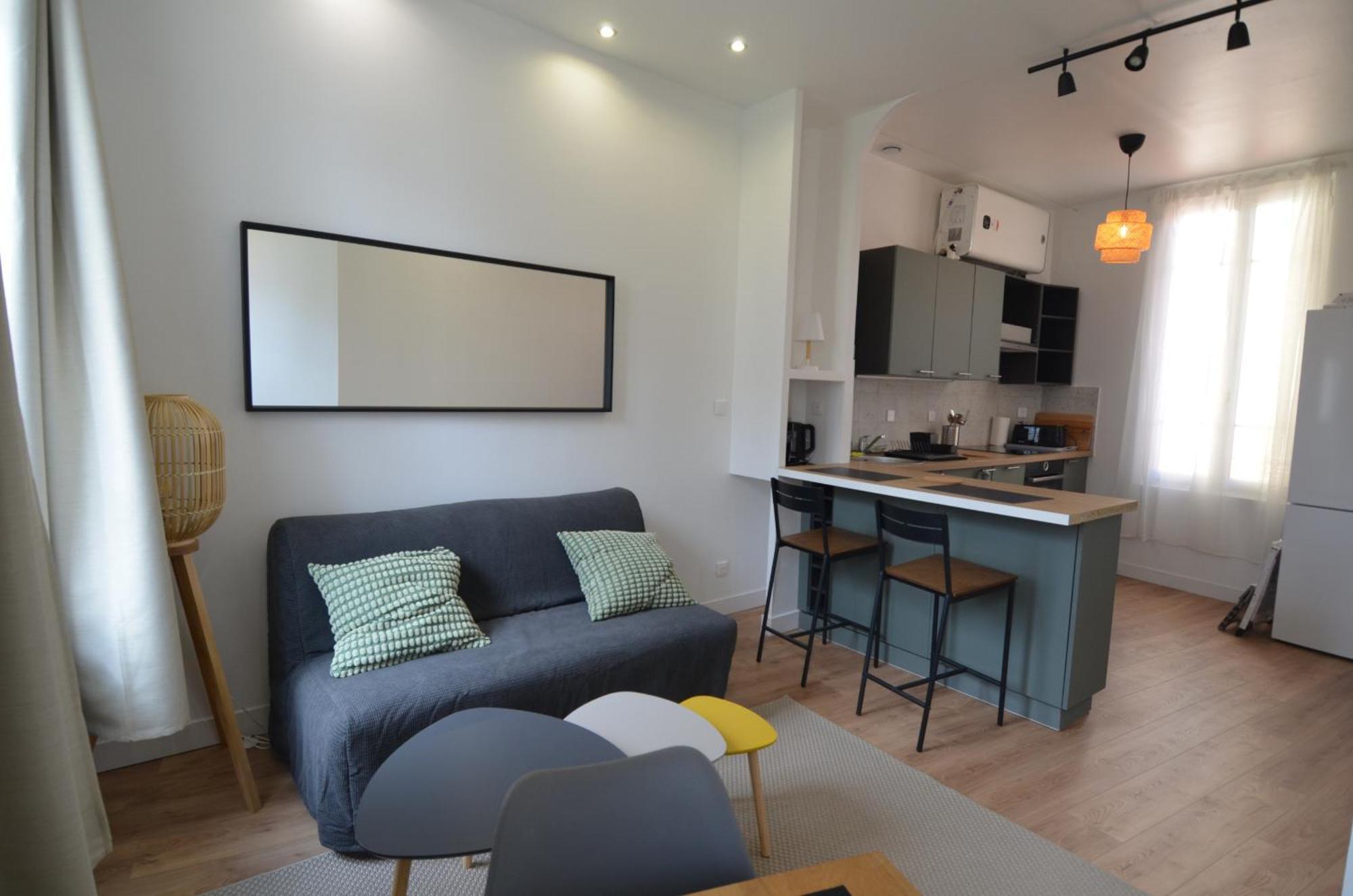 Californie - Superbe Appartement Proche Mer, Aeroport Et Tramway Nice Exterior photo